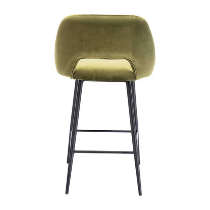 Belmont Velvet Bar Stool