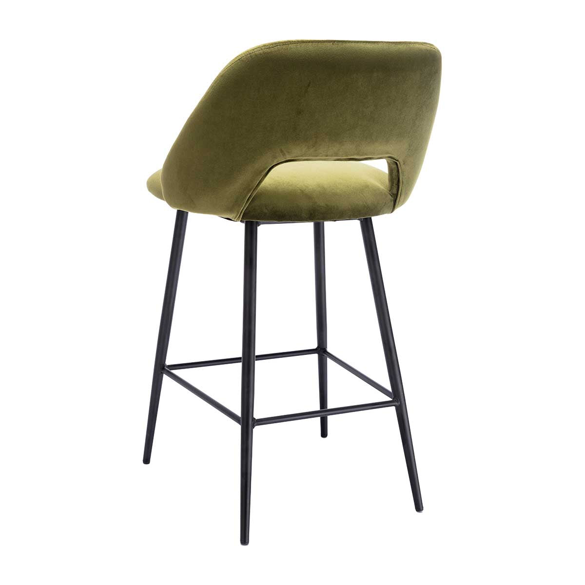 Belmont Velvet Bar Stool