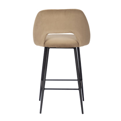 Belmont Velvet Bar Stool