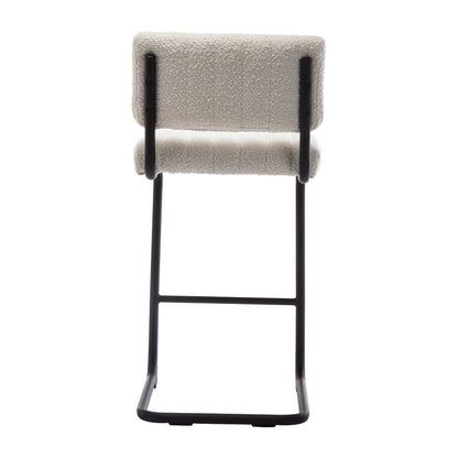 Blake Boucle Bar Stool
