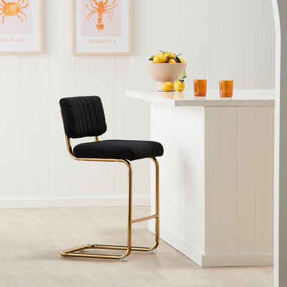 Blake Boucle Bar Stool