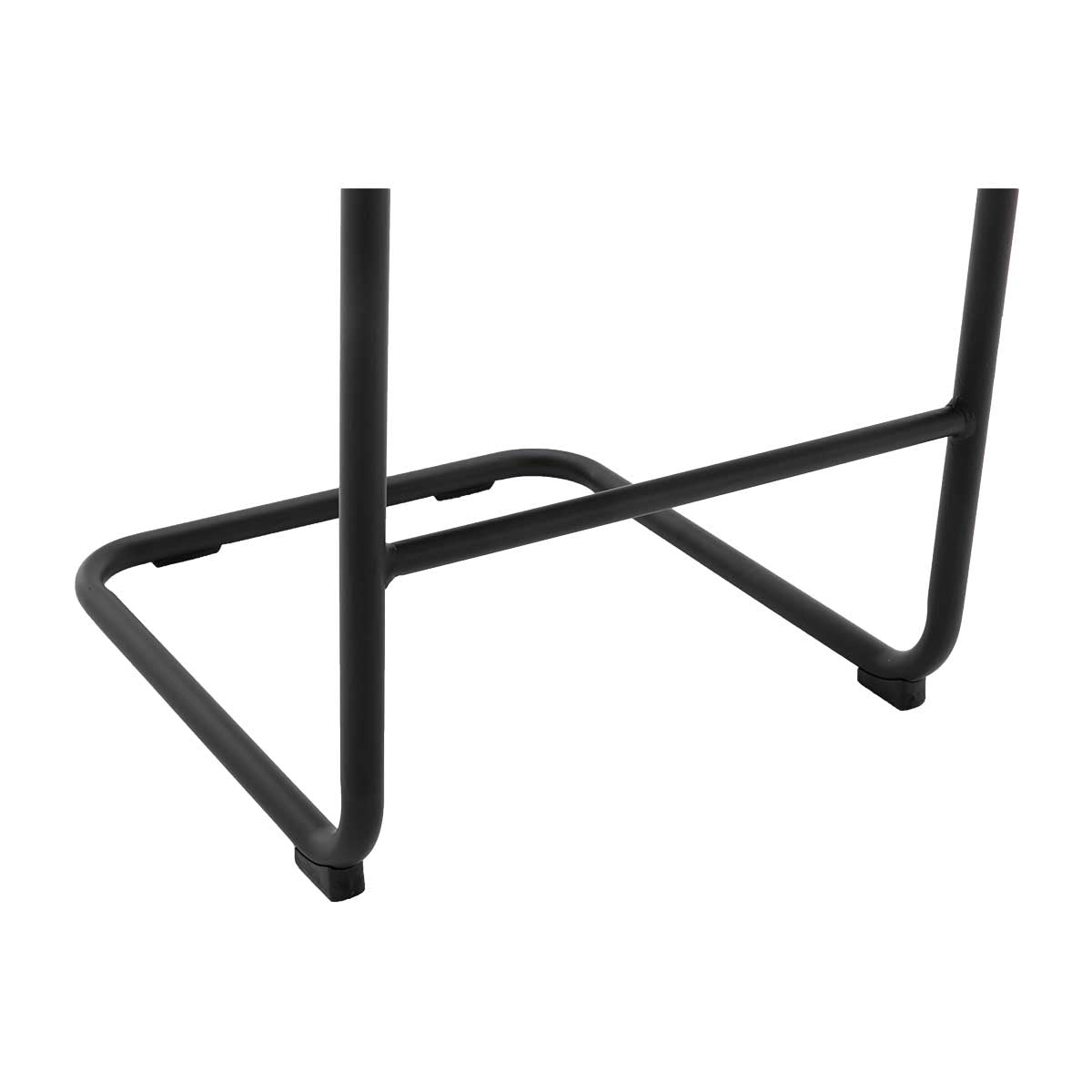 Blake Rattan Boucle Bar Stool