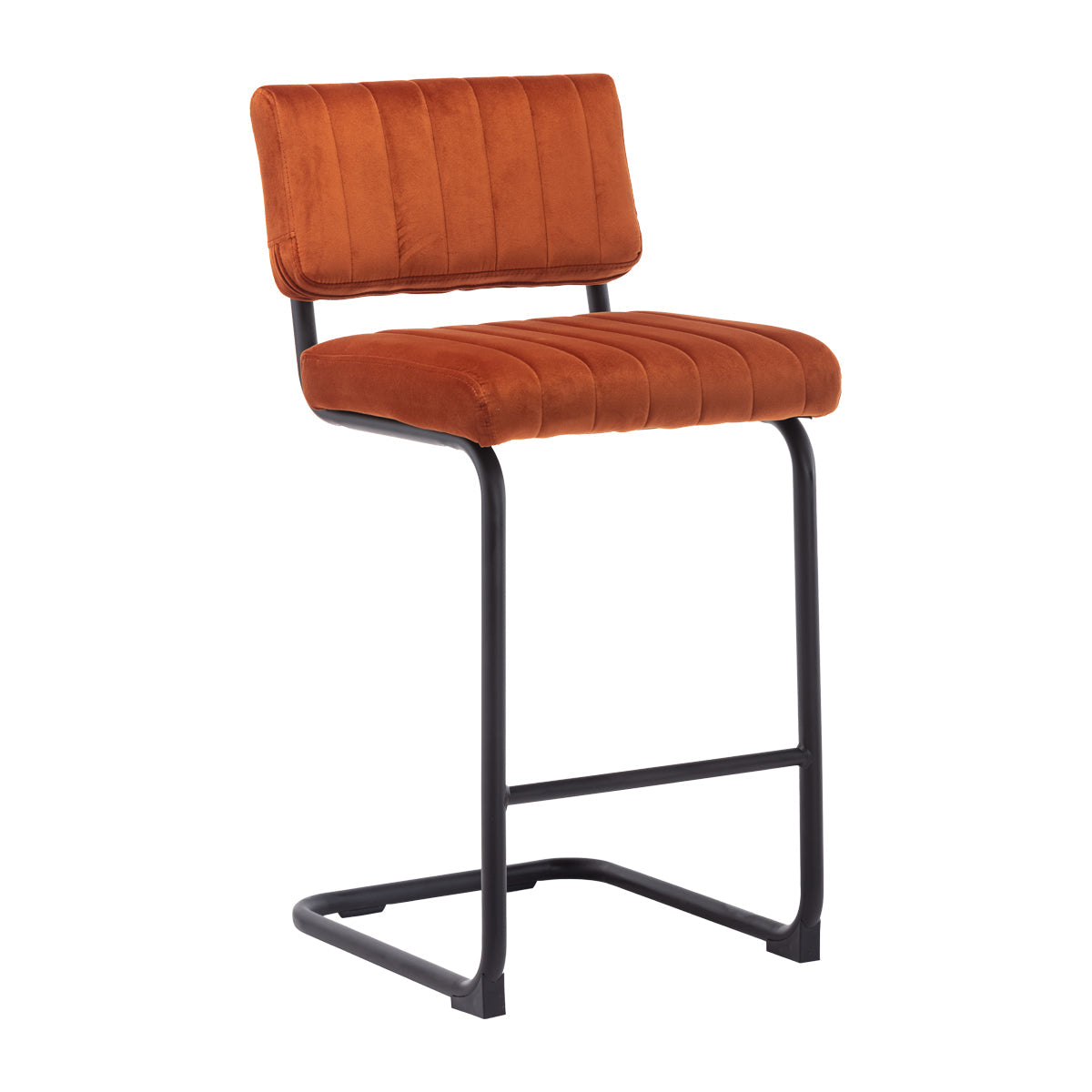 Blake Velvet Bar Stool