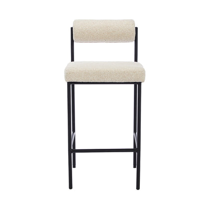 Mateo Boucle Bar Stool