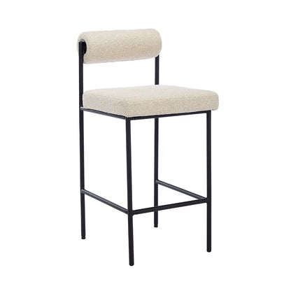Mateo Boucle Bar Stool
