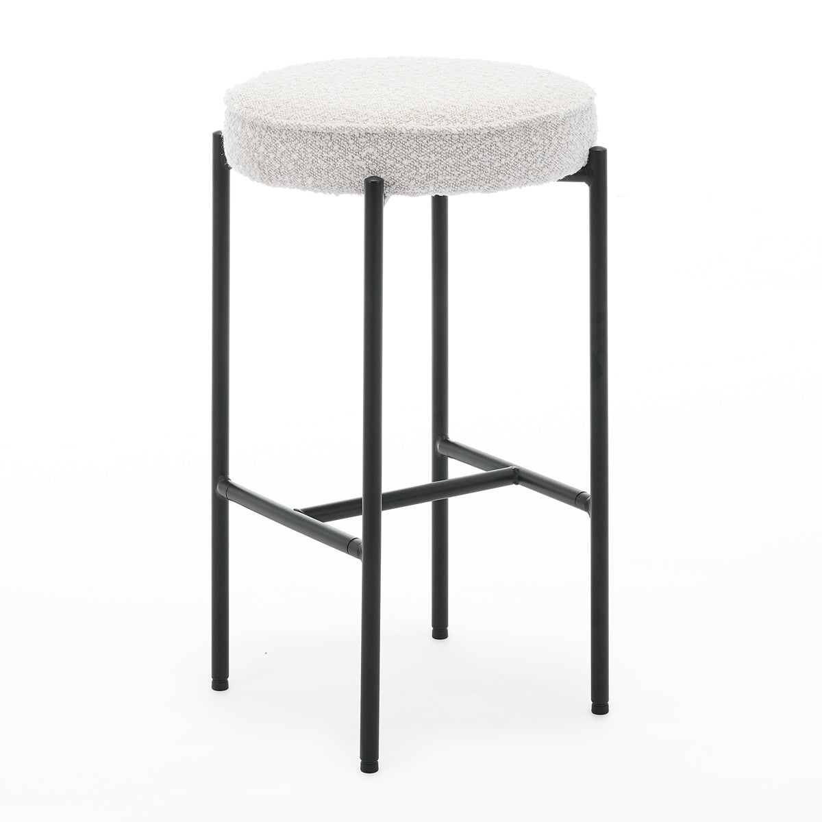 Olivia Boucle Bar Stool