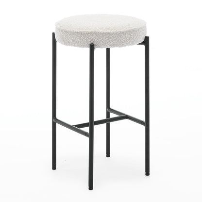Olivia Boucle Bar Stool