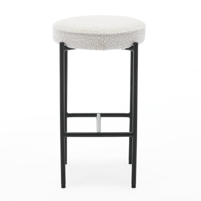 Olivia Boucle Bar Stool