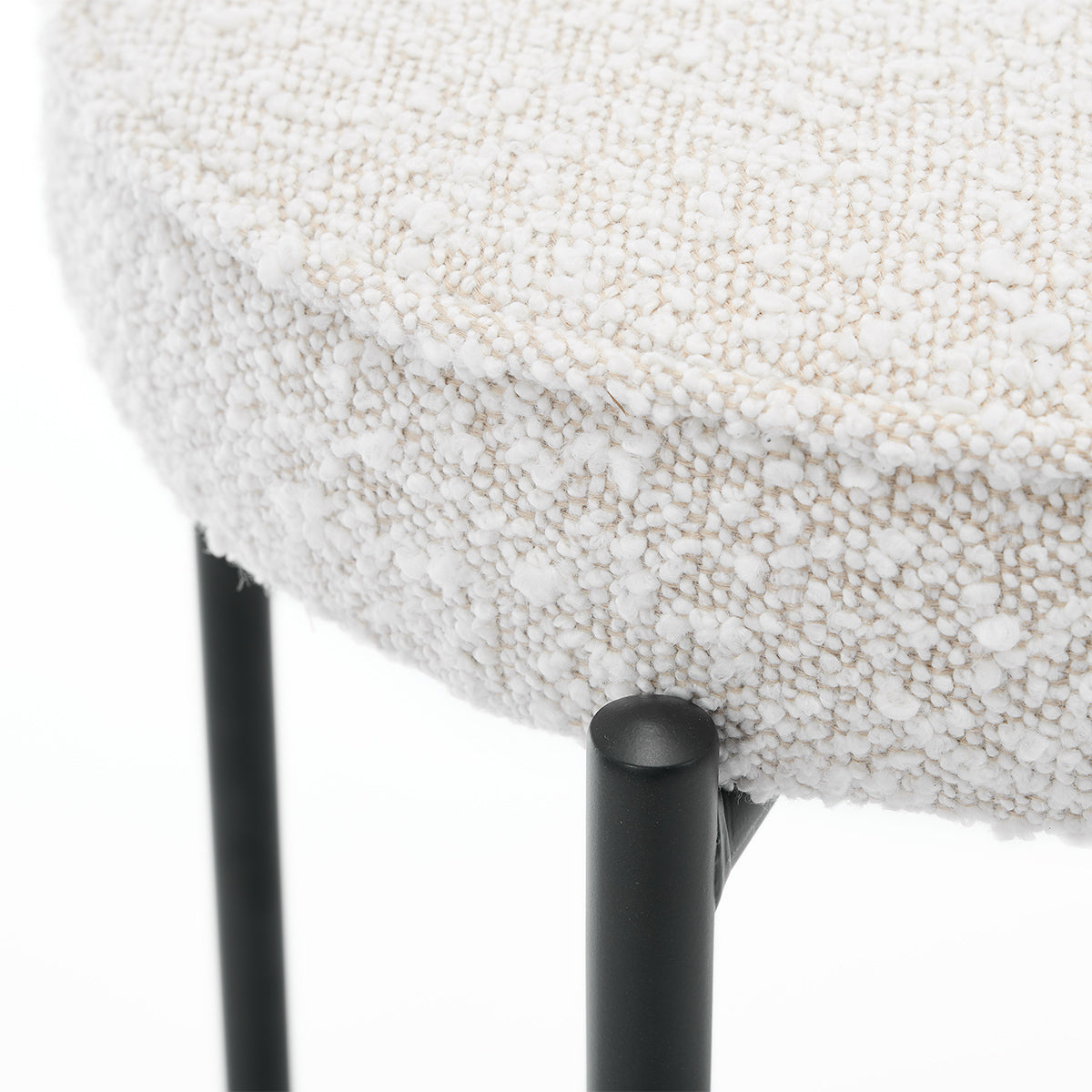 Olivia Boucle Bar Stool