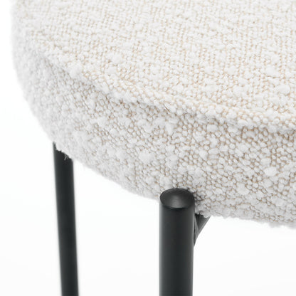 Olivia Boucle Bar Stool
