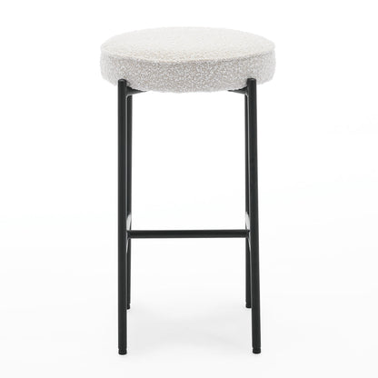 Olivia Boucle Bar Stool