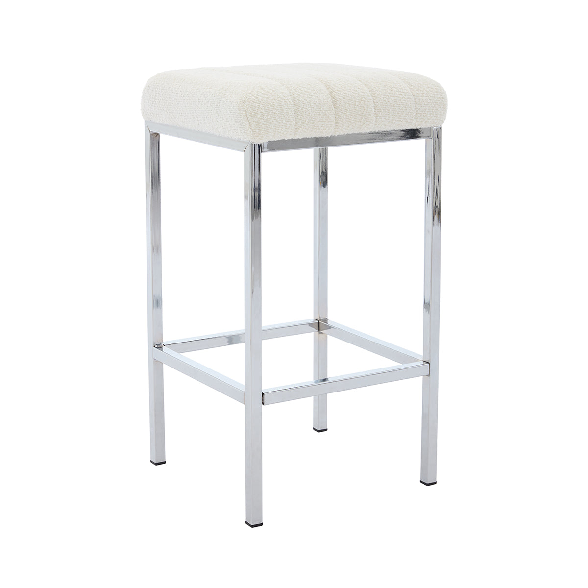 Zane Boucle Bar Stool