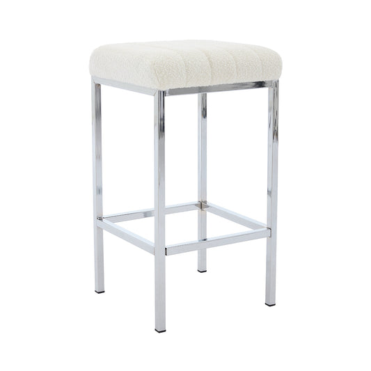Zane Boucle Bar Stool