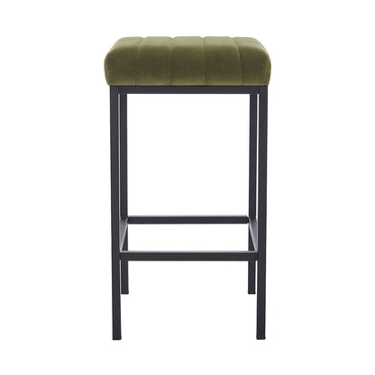 Zane Velvet Bar Stool