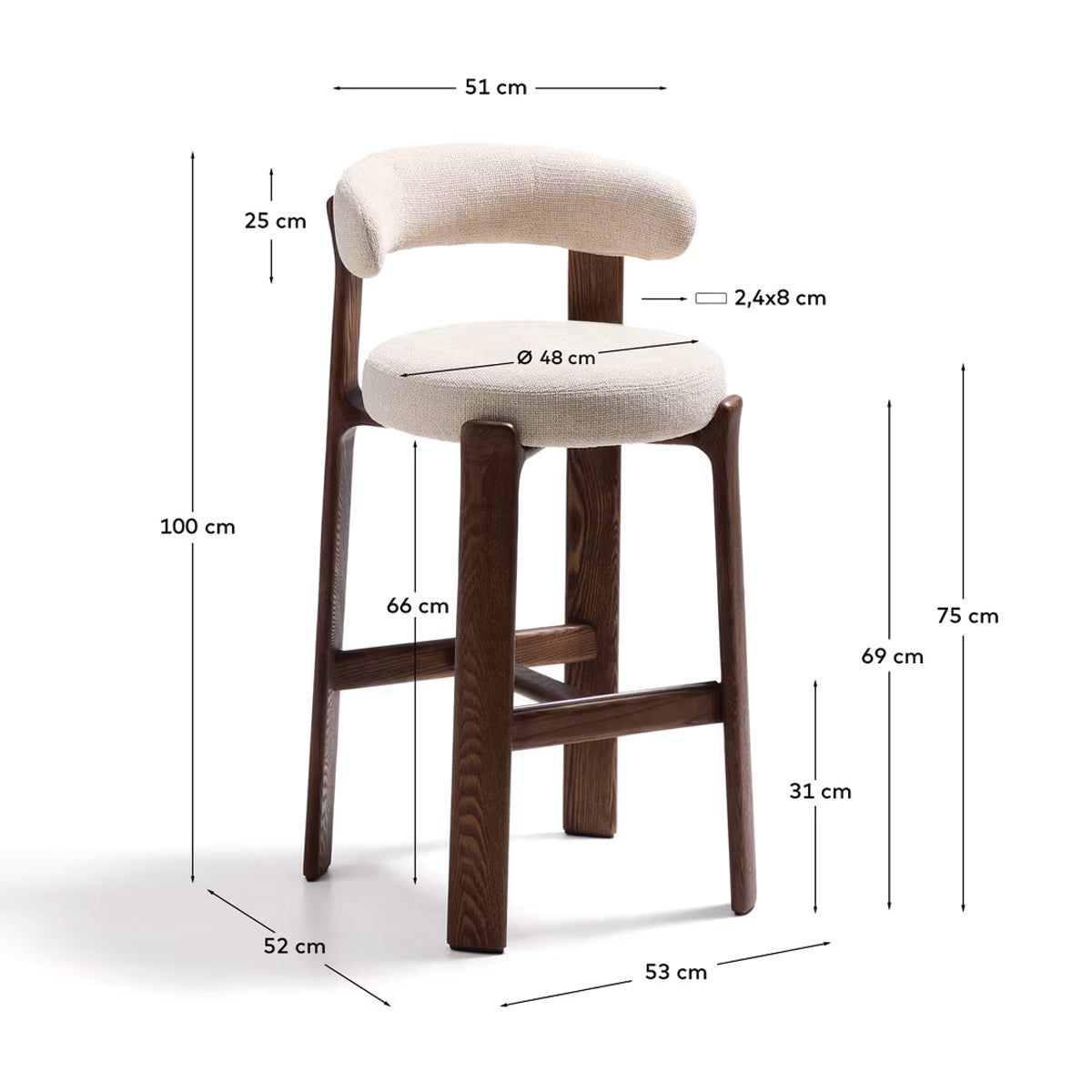 Granite Bar Stool