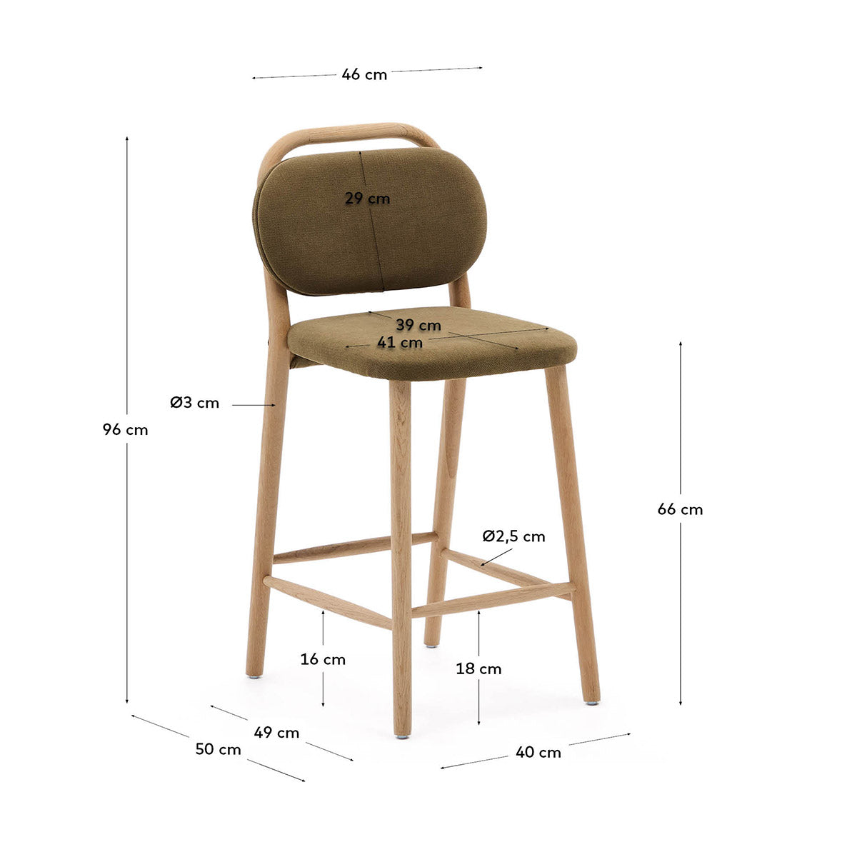 Helda Bar Stool