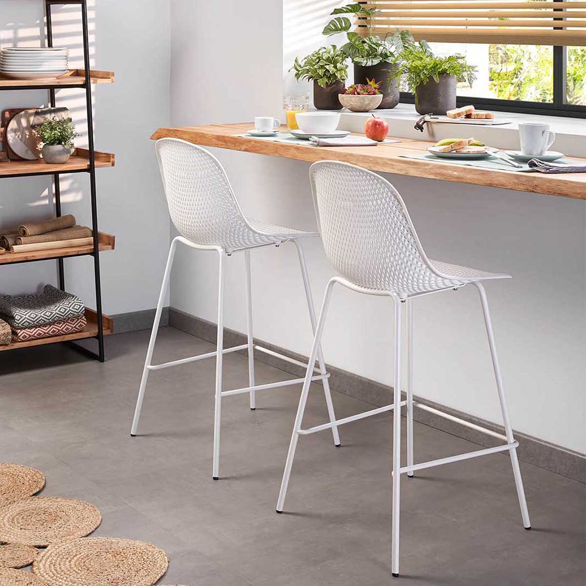 Quinby Outdoor Bar Stool (65cm)