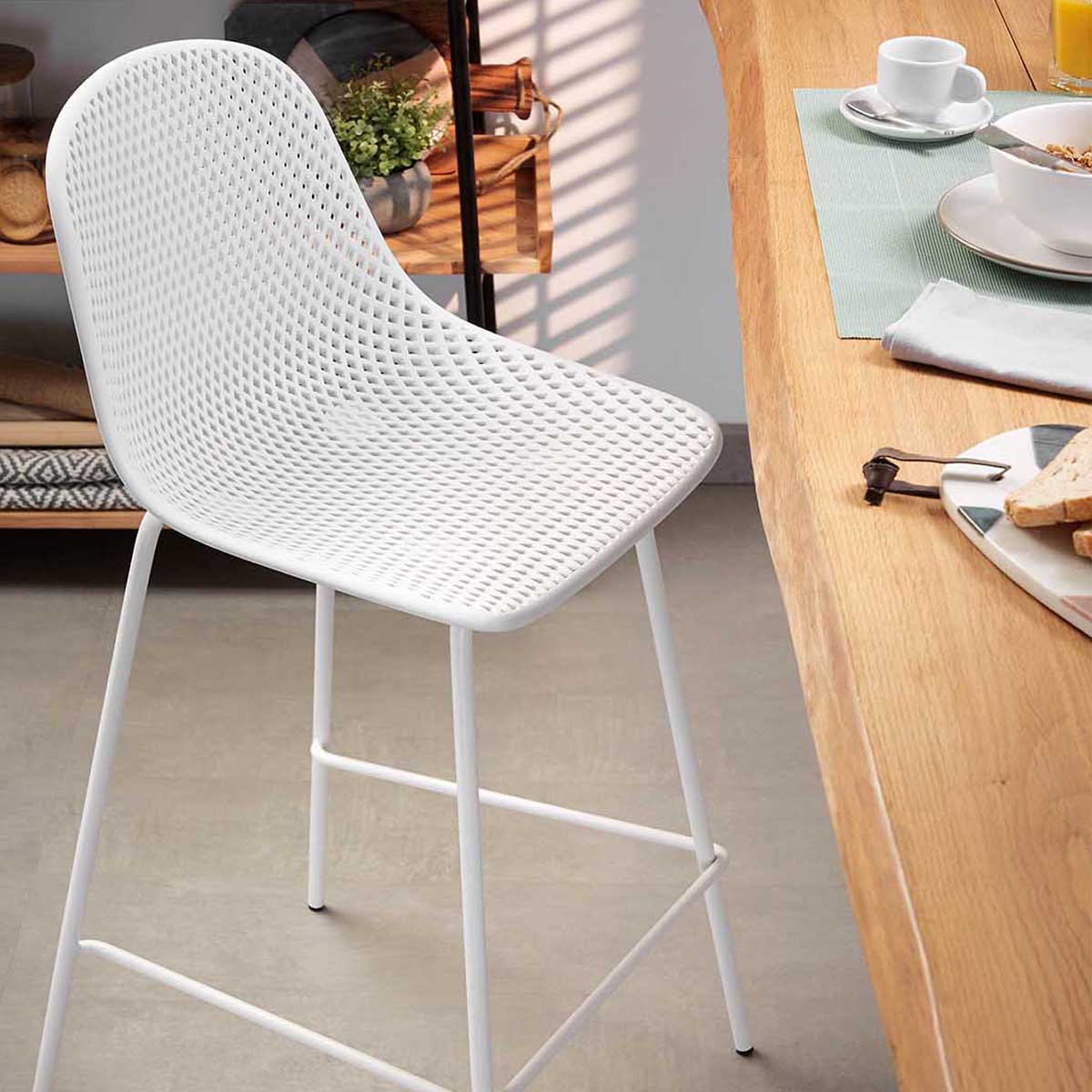 Quinby Outdoor Bar Stool (65cm)