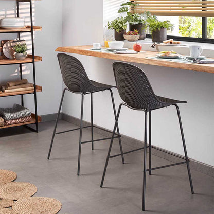 Quinby Outdoor Bar Stool (75cm)