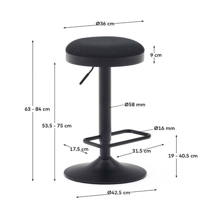 Zaib Adjustable Stool