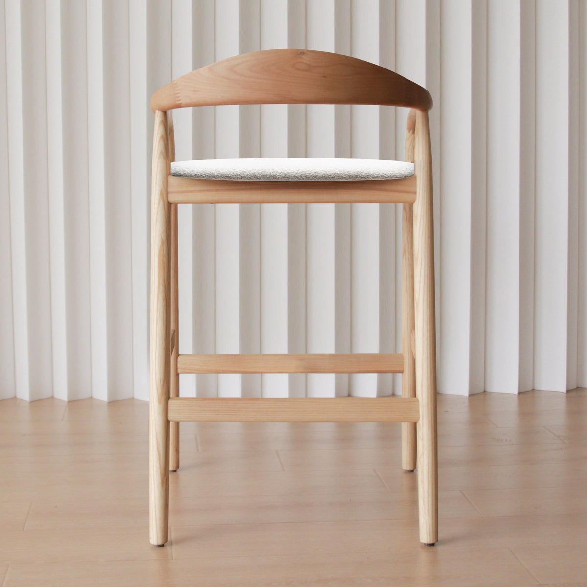 Noris Boucle Bar Stool