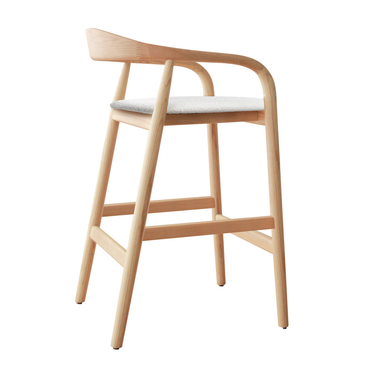 Noris Boucle Bar Stool