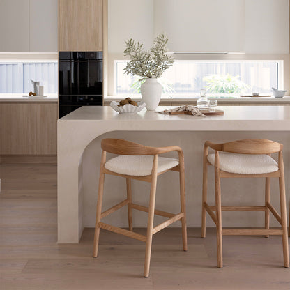 Noris Boucle Bar Stool