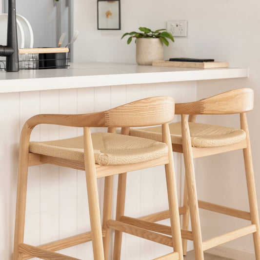 Noris Paper Cord Bar Stool