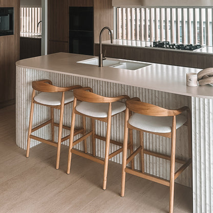 Noris Fabric Bar Stool