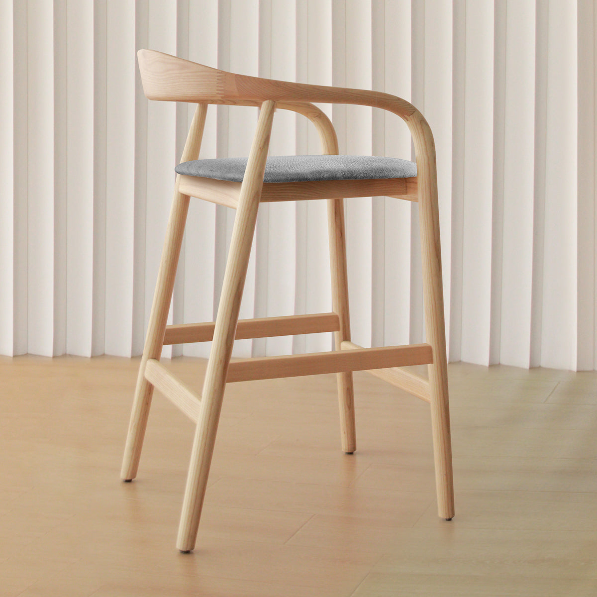 Noris Fabric Bar Stool