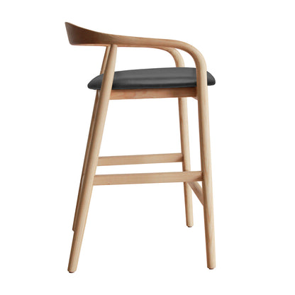 Noris Leather Bar Stool
