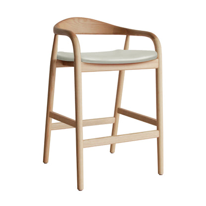 Noris Leather Bar Stool