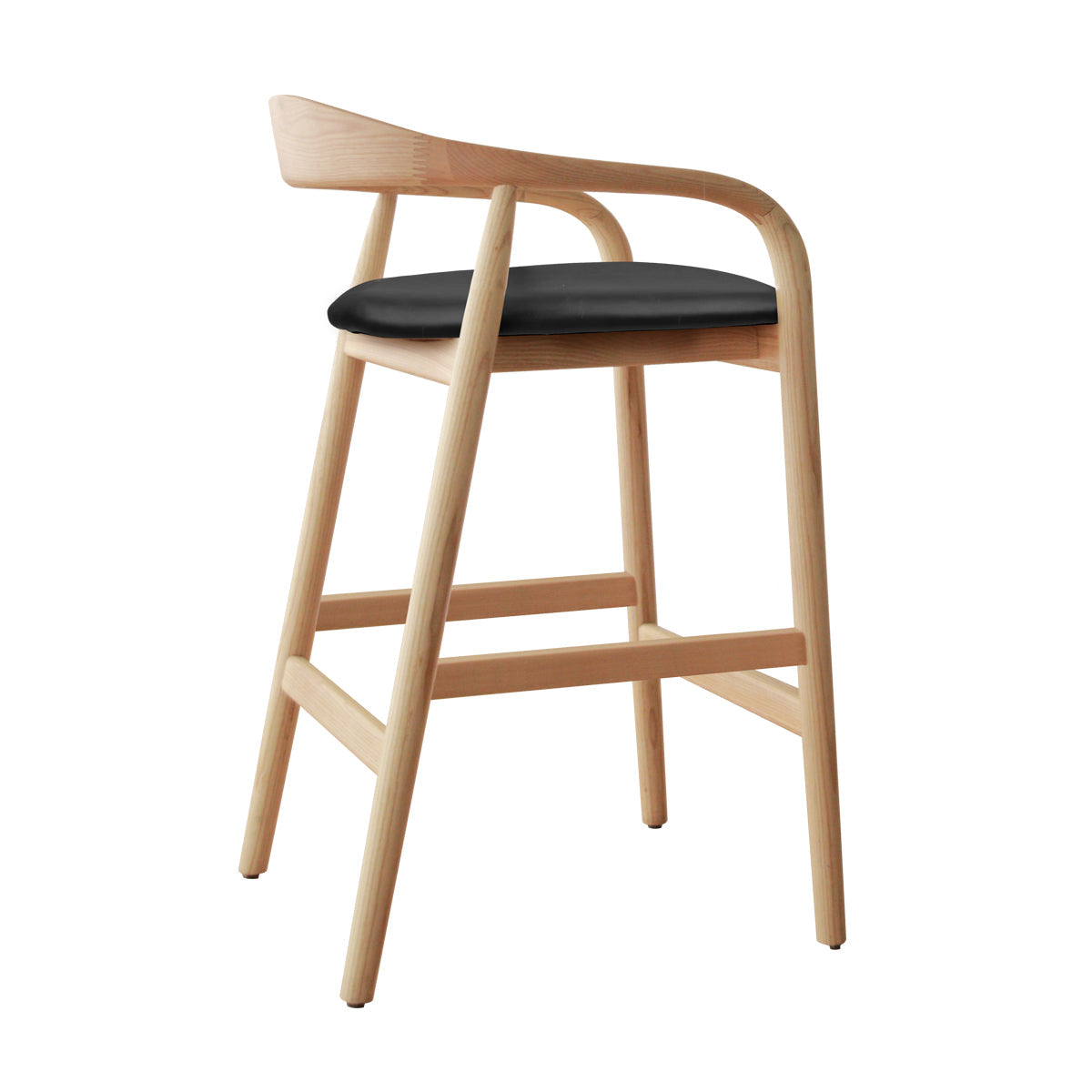 Noris Leather Bar Stool