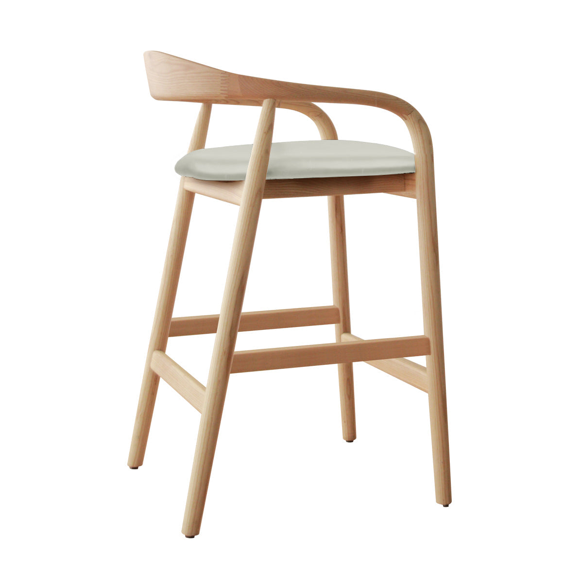 Noris Leather Bar Stool