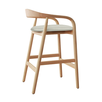 Noris Leather Bar Stool