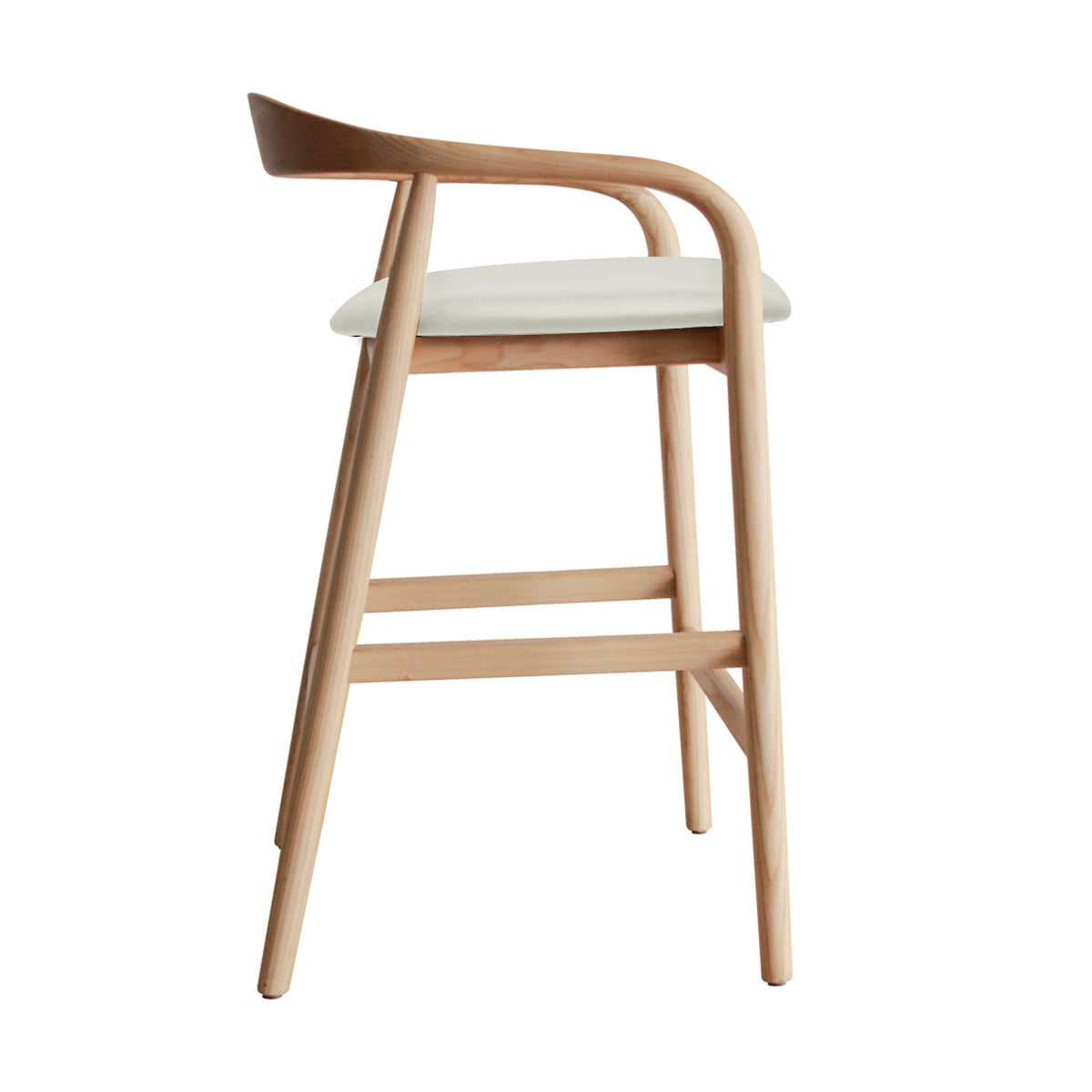 Noris Leather Bar Stool