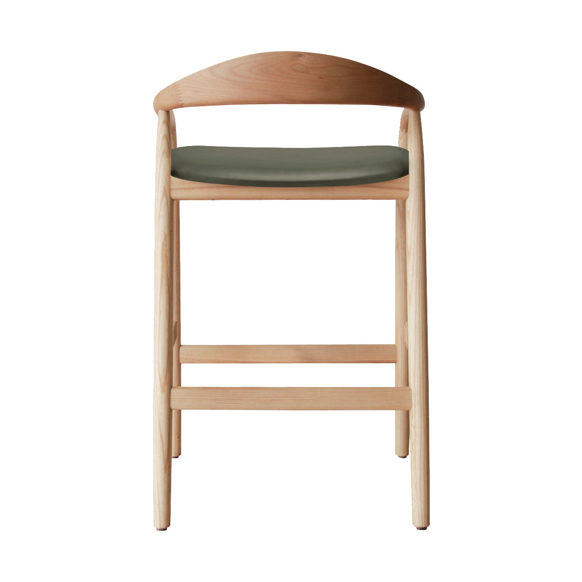 Noris Leather Bar Stool