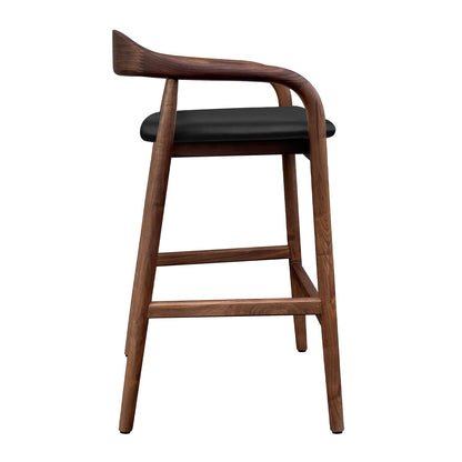 Noris Leather Bar Stool