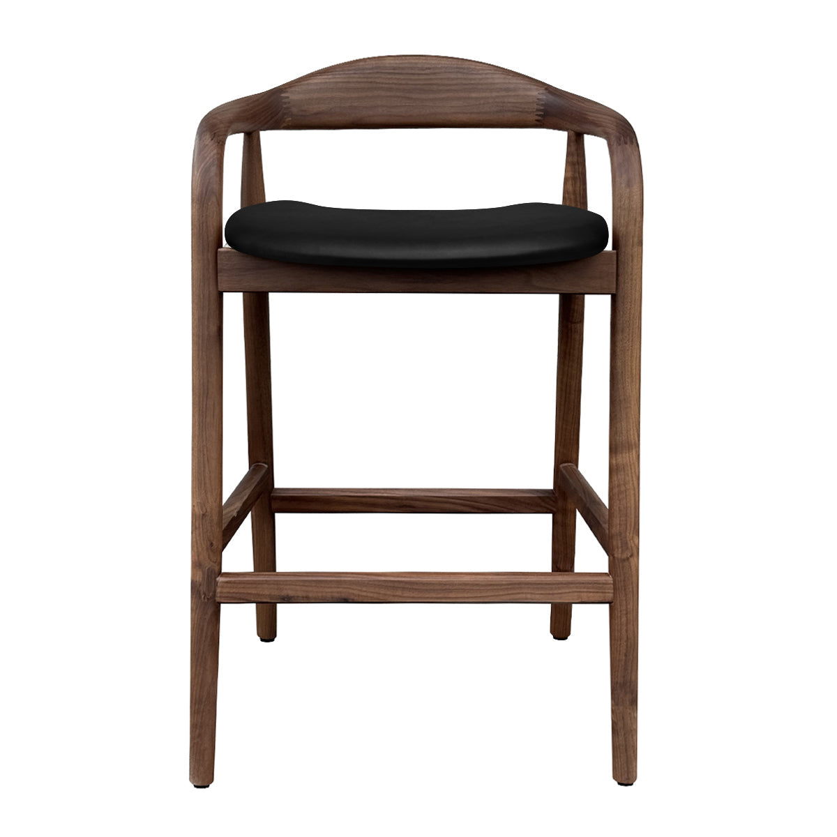 Noris Leather Bar Stool