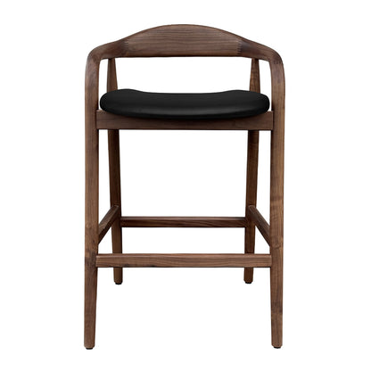 Noris Leather Bar Stool
