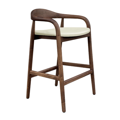 Noris Leather Bar Stool