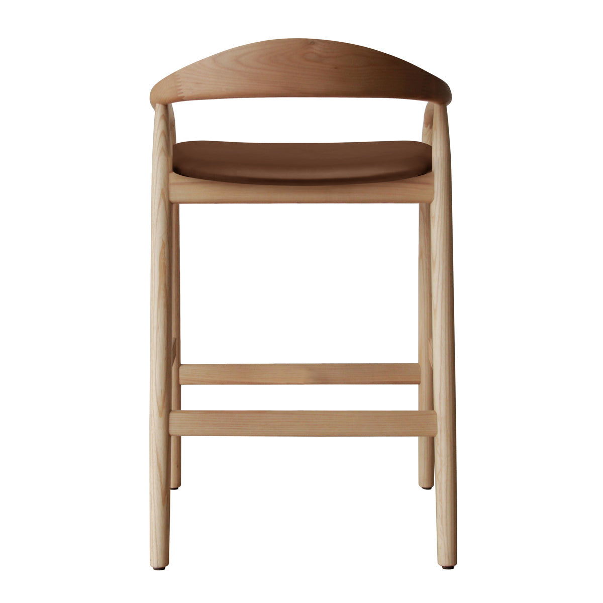 Noris Leather Bar Stool