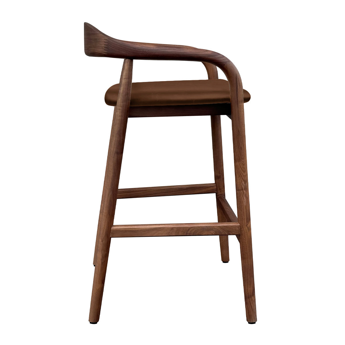Noris Leather Bar Stool