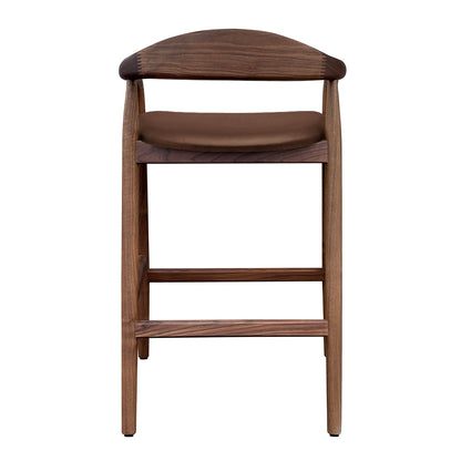 Noris Leather Bar Stool