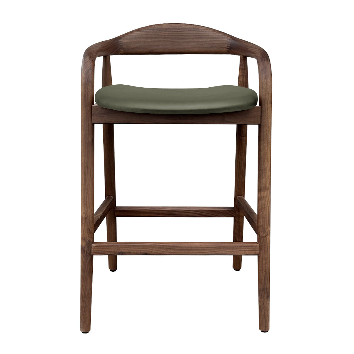 Noris Leather Bar Stool