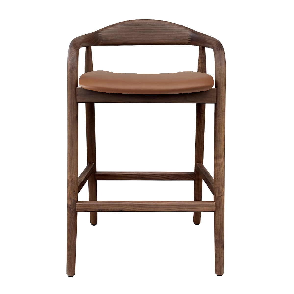 Noris Leather Bar Stool