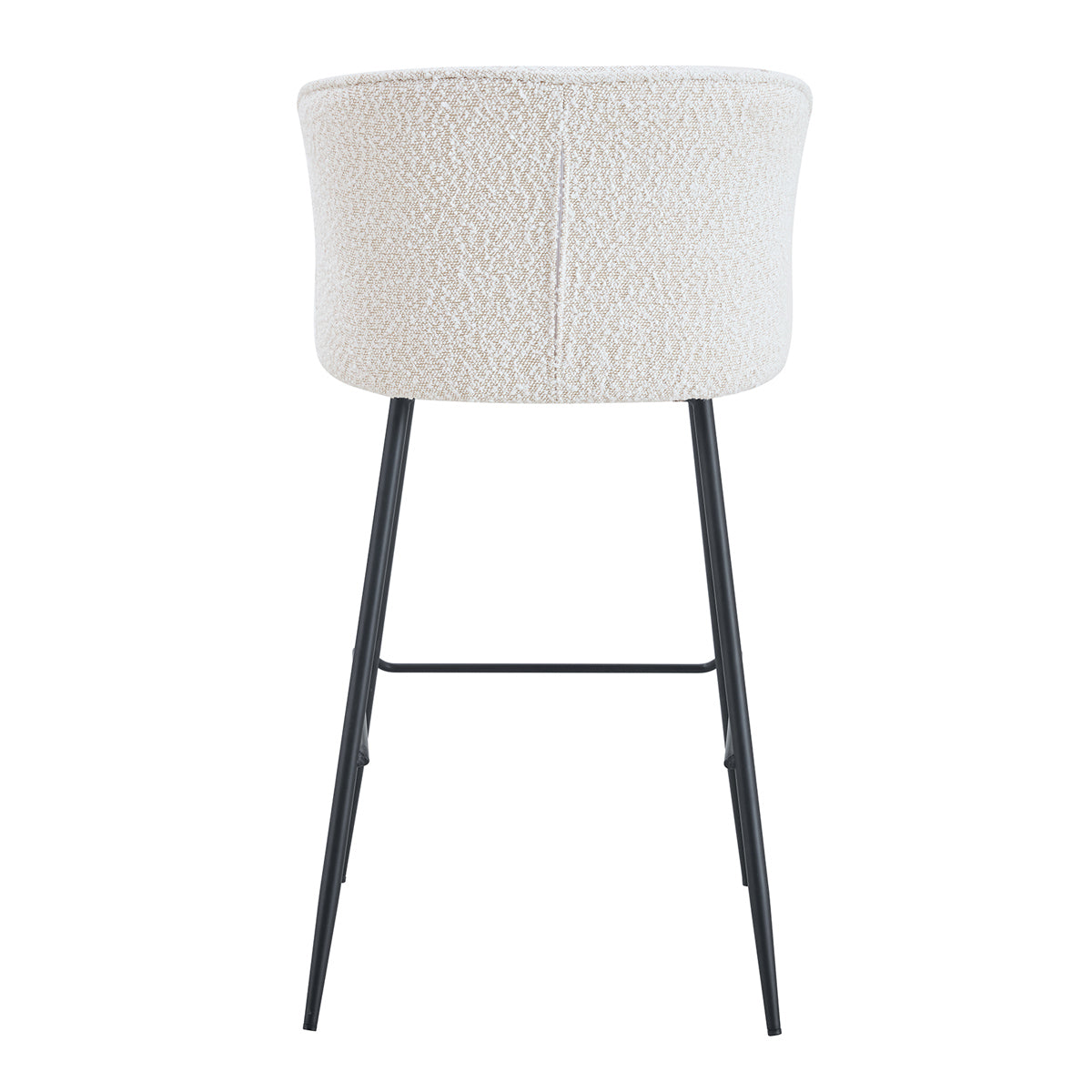 Anita Boucle Bar Stool (Set of 2)