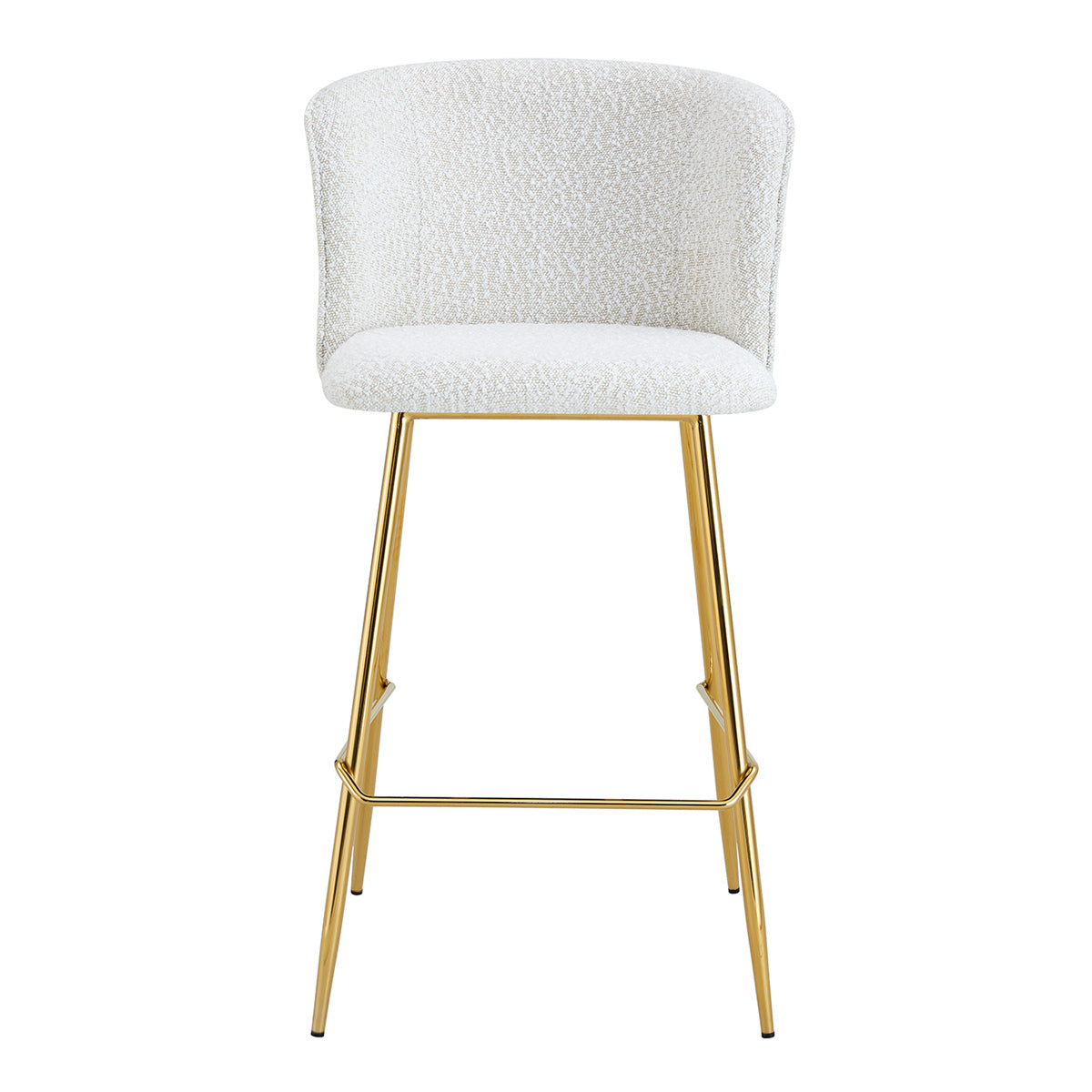 Anita Boucle Bar Stool (Set of 2)