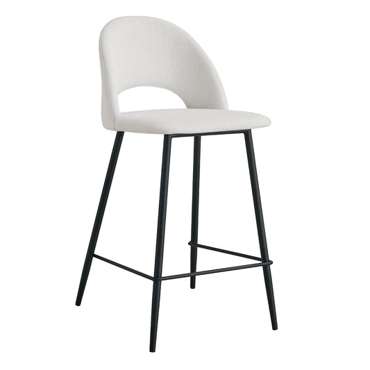 Asta Fabric Bar Stool (Set of 2)