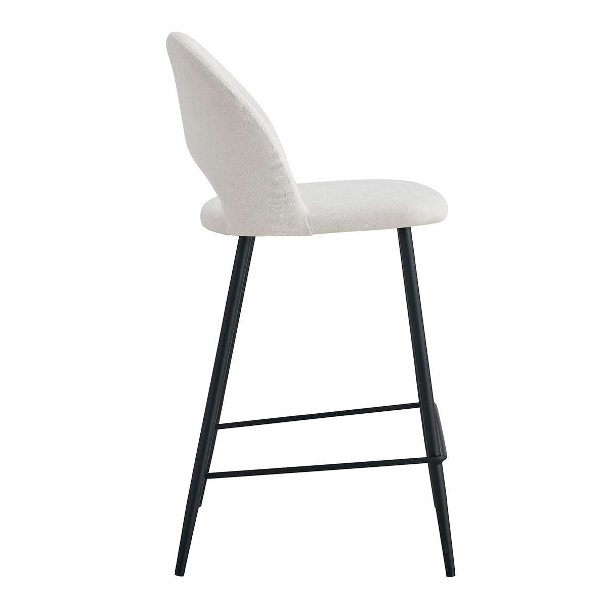 Asta Fabric Bar Stool (Set of 2)